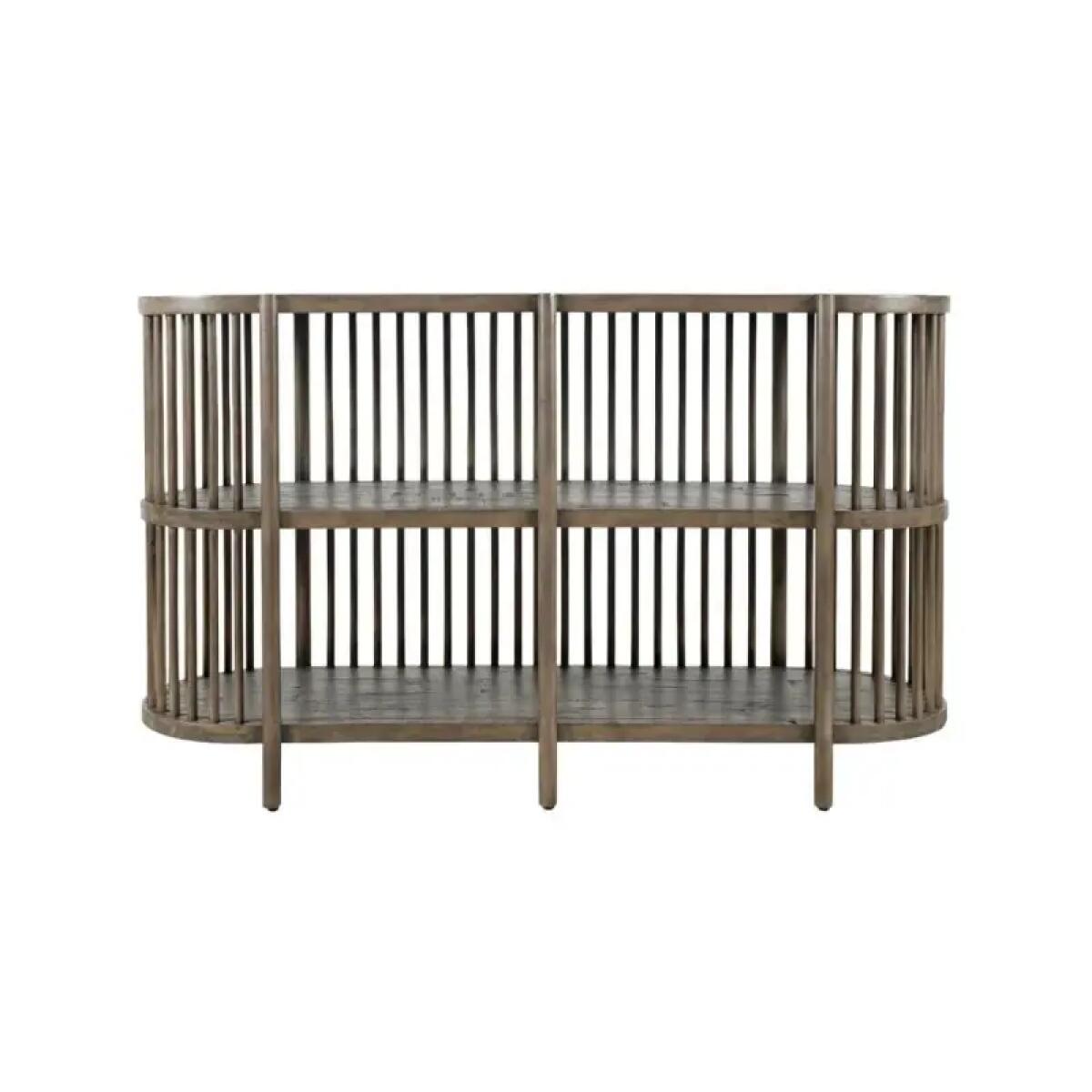 Rhapsody 54″ Accent Console Entertainment Stands Brown 4