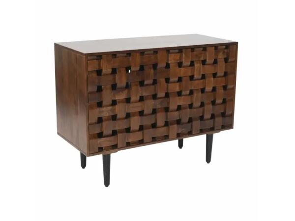 Trent Woven Front Accent Cabinet 42″ Accent Furniture Accent Furniture