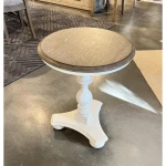 Round End Table End tables Cream 14
