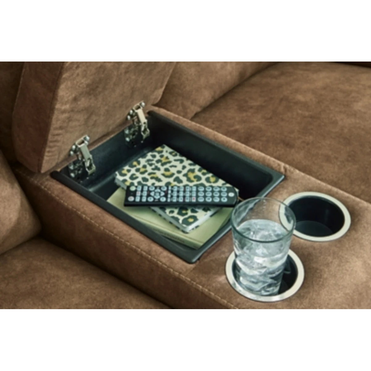 Edenwold Reclining Loveseat with Console Loveseats Ashley Furniture 11