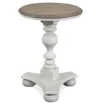 Round End Table End tables Cream 16
