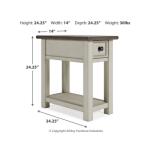 Bolanburg Chairside End Table Chairside Tables Ashley Furniture 20