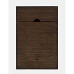 Bakersfield Power Chairside Table Chairside Tables Brown 27