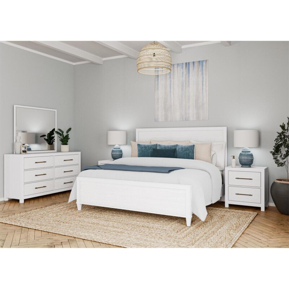 Rosalie 66" 6-Drawer Dresser-Wht - Image 9