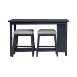 Brook Creek 5 Piece Counter Set- Navy - Image 6
