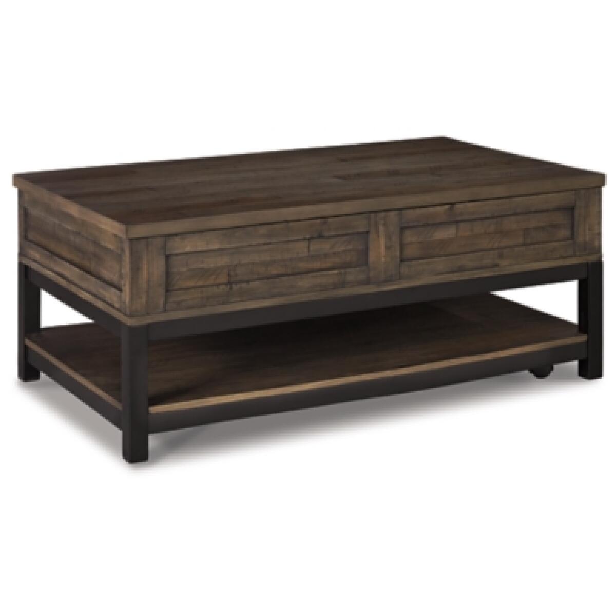 Johurst Coffee Table with Lift Top Cocktail & Coffee Tables Ashley Furniture 4