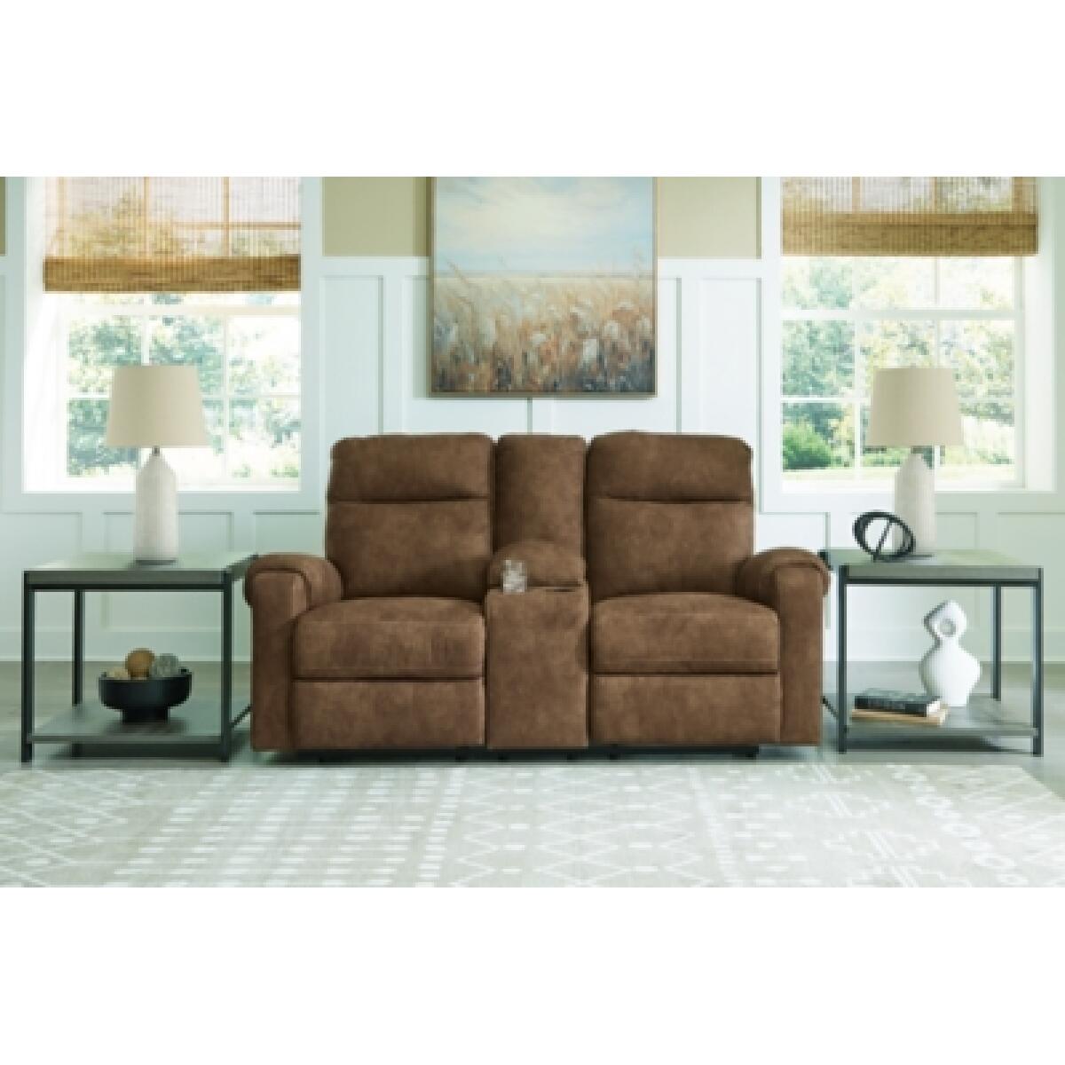 Edenwold Reclining Loveseat with Console - Image 3