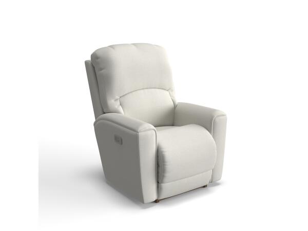 Cassian Power Rocking Recliner w/ Headrest Recliners Customizable