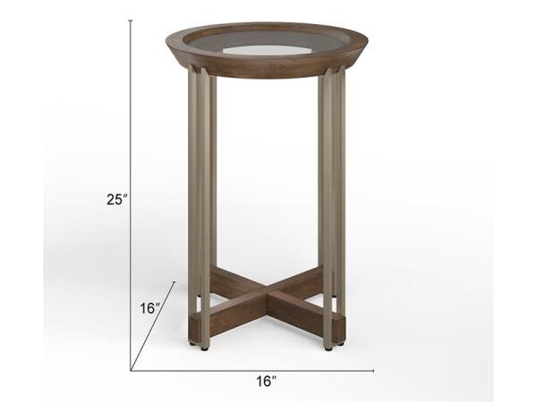 Elora T5639-35 Round Accent Table - Image 3