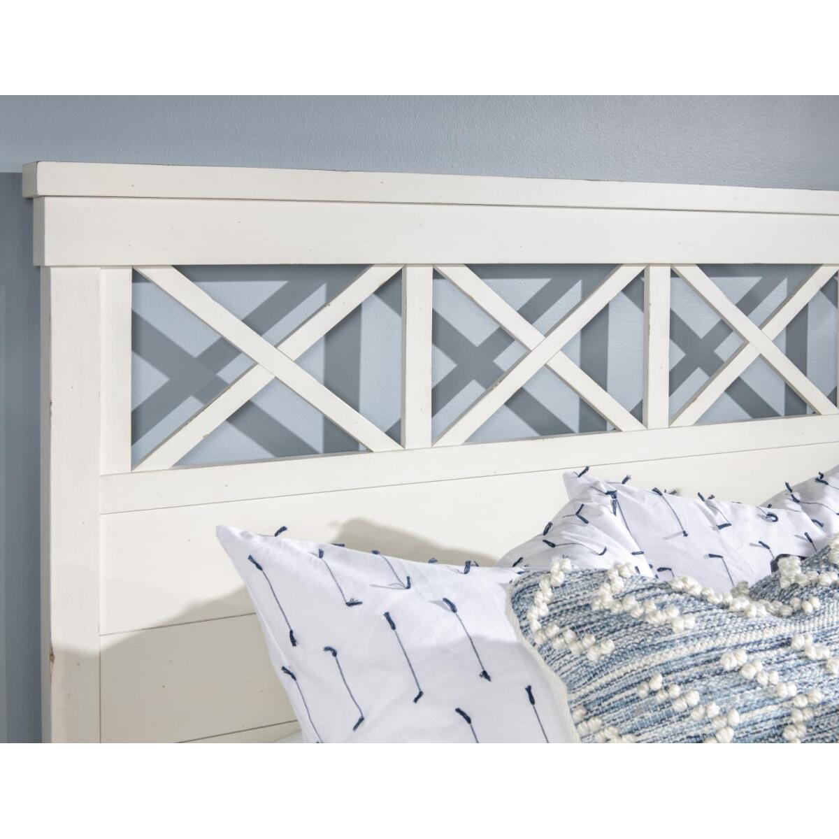 Complete Panel Bed W Storage Footboard King 6/6 - Image 7