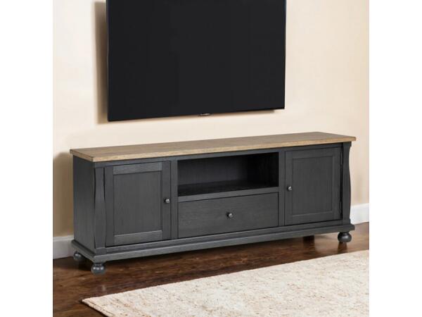 Neue Mills TV Console Entertainment Stands Black