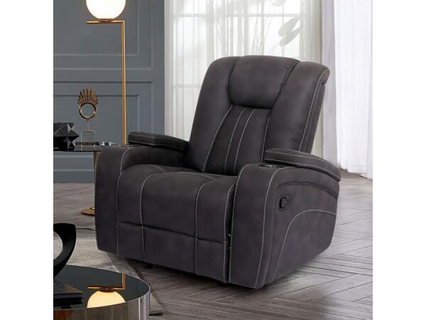 Amirah Glider Recliner Recliners Dark Gray