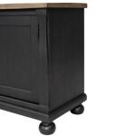 Neue Mills TV Console Entertainment Stands Black 16