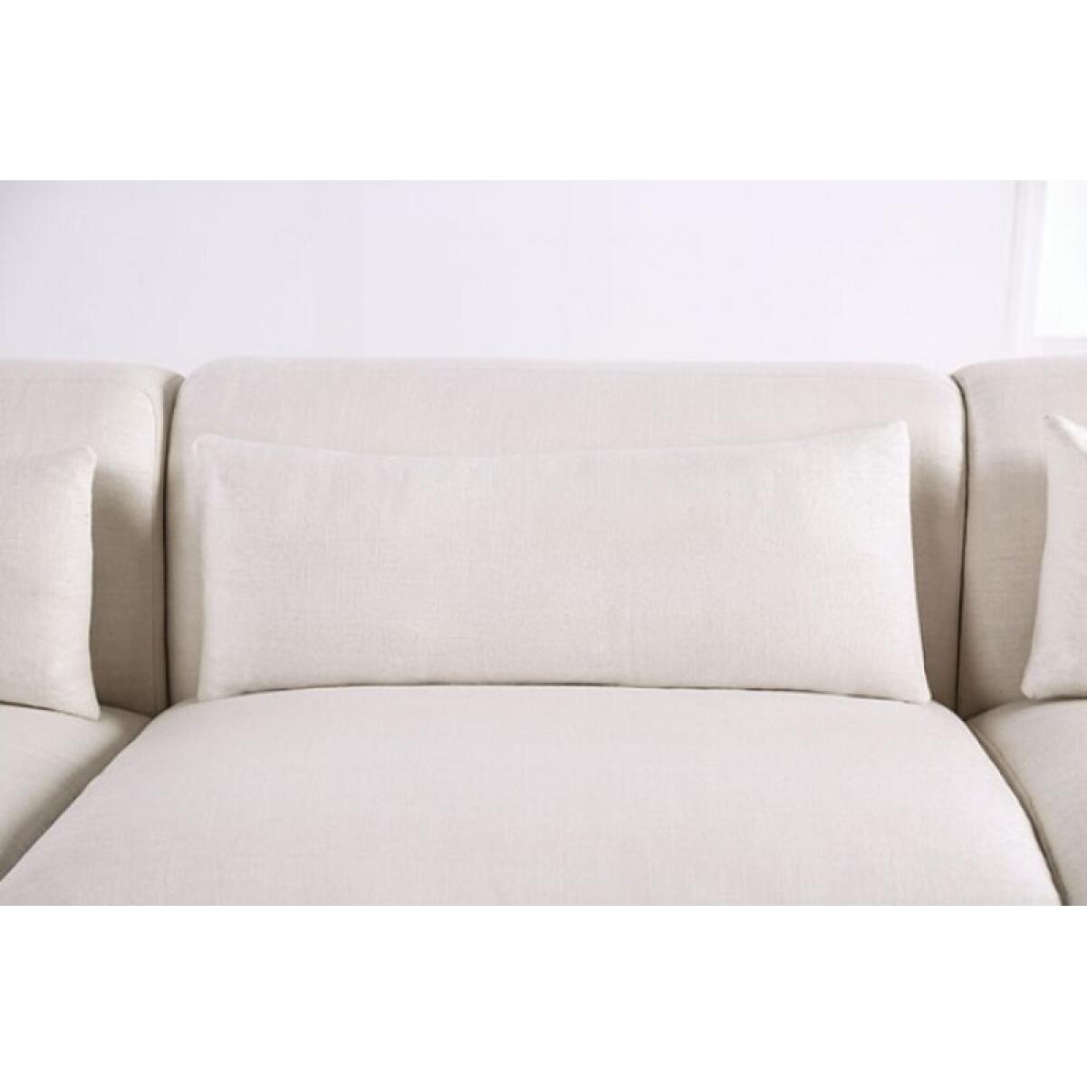 Paderborn Sectional, Right Chaise Sectional Parts Cream 7