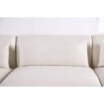 Paderborn Sectional, Right Chaise Sectional Parts Cream 14