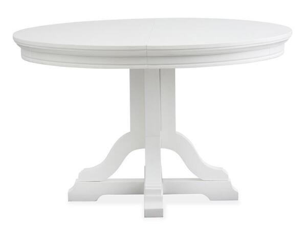 Charleston 48" Round Dining Table - White - Image 3