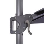 Xico 8 Ft Square Umbrella w/ Double Top w/ LED Light + 37" Large Base - Image 5