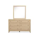 Dresser with Portrait Mirror Dressers Cream 2