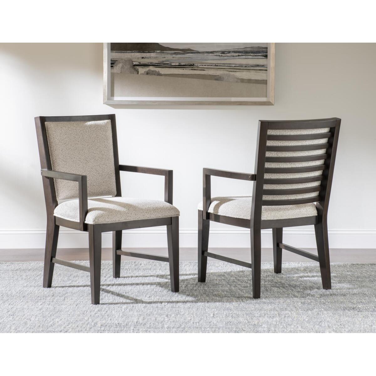 Uph Ladderback Arm Chair Chairs & Benches Brown 6