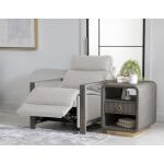 Wood Arm Recliner Recliners Cream 12