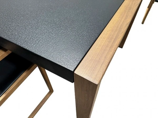 Oswego 8 Pc. Outdoor Dining Set Outdoor Sets Black/Natural 16