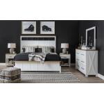 Complete Two Tone Panel Bed Queen 5/0 Beds Beds 18