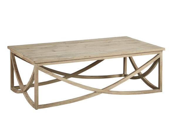 Wishbone Coffee Table Cocktail & Coffee Tables Brown