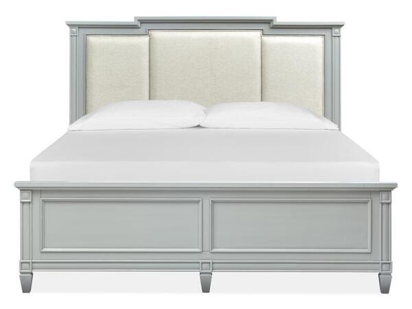 Glenbrook Complete Cal.King Panel Bed w/Upholstered Headboard Beds Beds