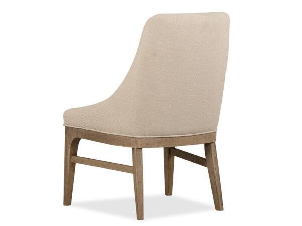 Tristan - LT. Brown Dining Arm Chair w/Upholstered Seat & Back (2/ctn) - Image 8
