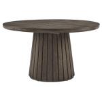 Kavanaugh Round Dining Table Dining Tables Brown 2
