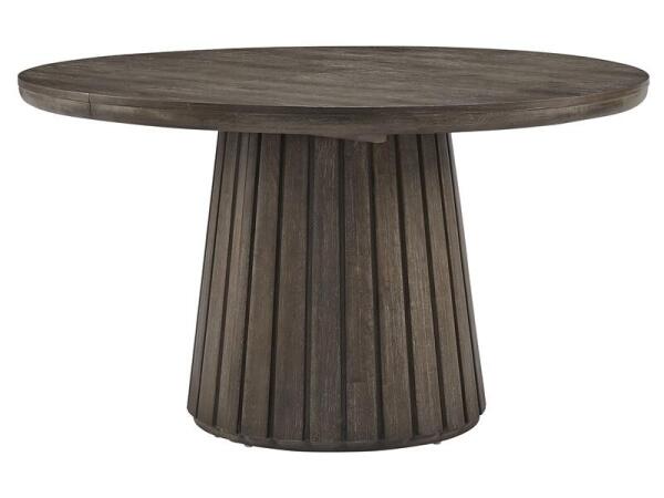 Kavanaugh Wood Round Dining Table Top KD Dining Table Tops Brown