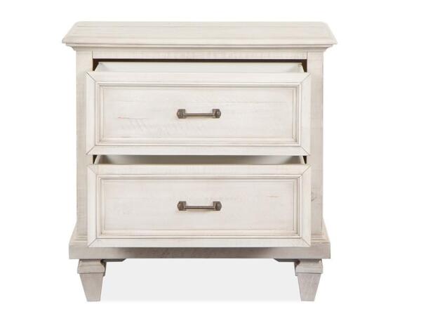Newport Drawer Nightstand Nightstands Alabaster 21