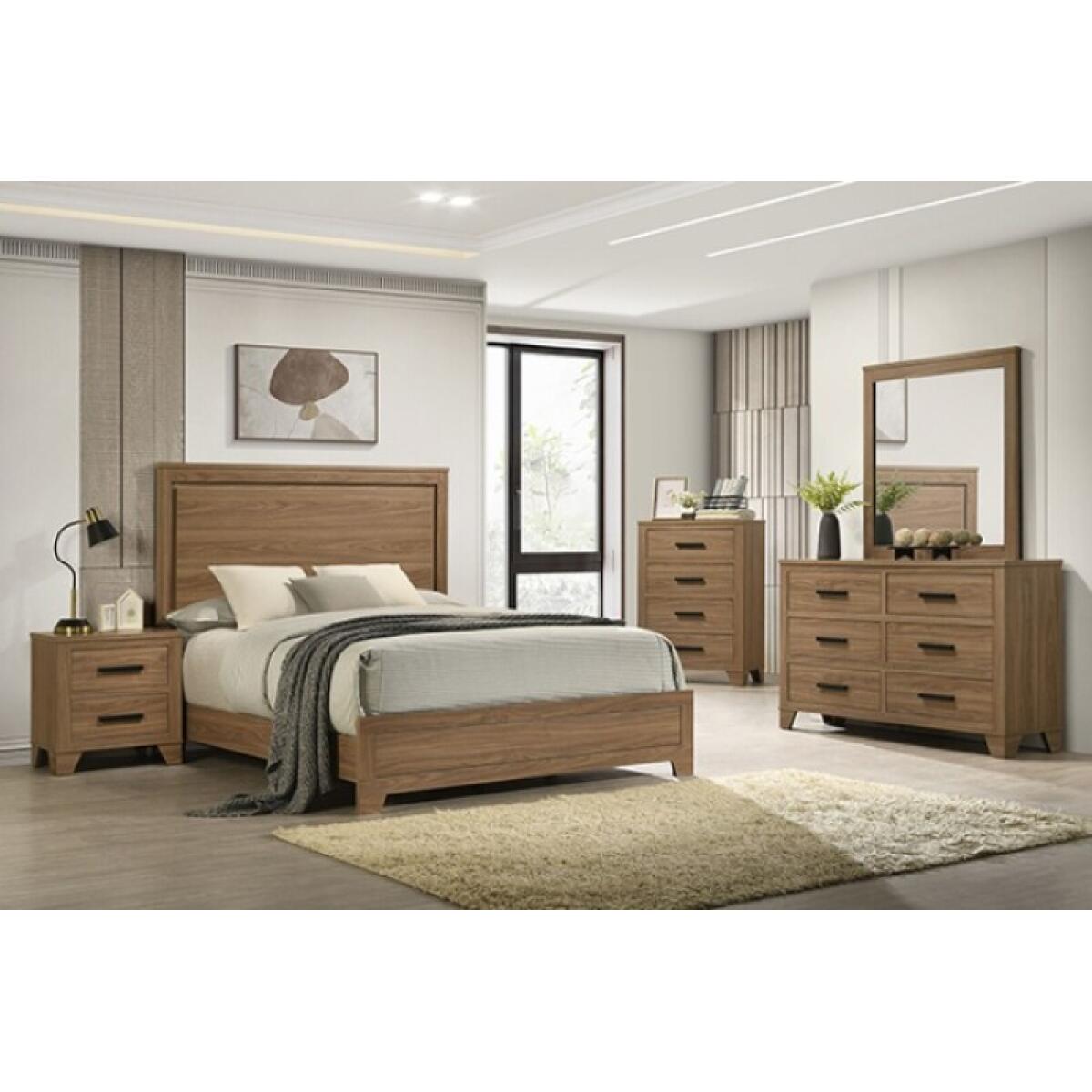 Panelli 4 Pc Queen Bedroom Set - Image 3