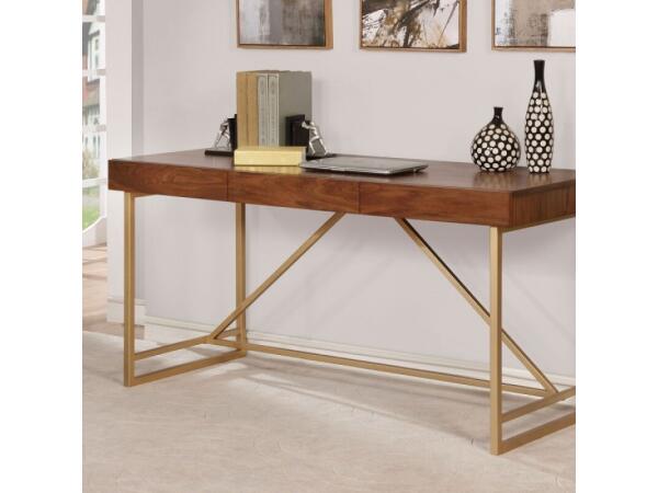 Halstein Desk Desks Brown