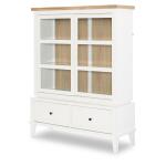 Display Cabinet Dining Storage Amber And Cotton 11