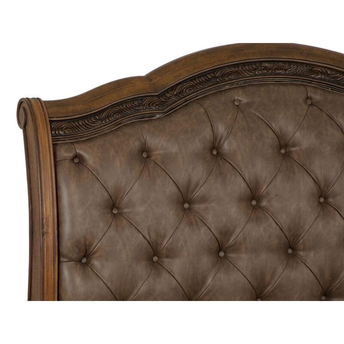 Durango Complete King Upholstered Sleigh Bed - Image 4