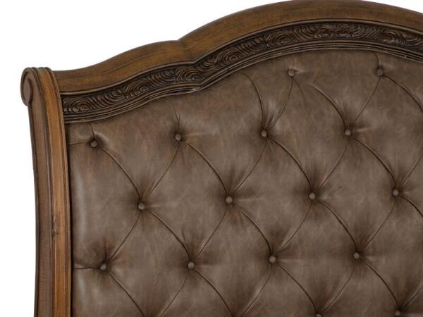 Durango Complete King Upholstered Sleigh Bed - Image 4
