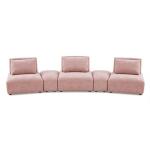 Stavanger Curved 3-Seater Sectionals Furniture of America 12