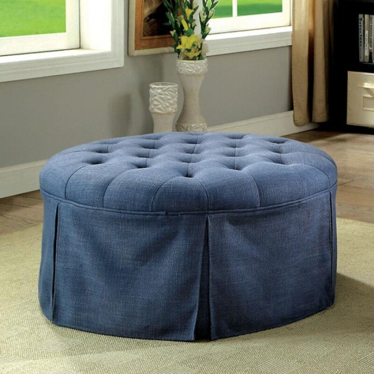 Claes Round Ottoman - Image 2