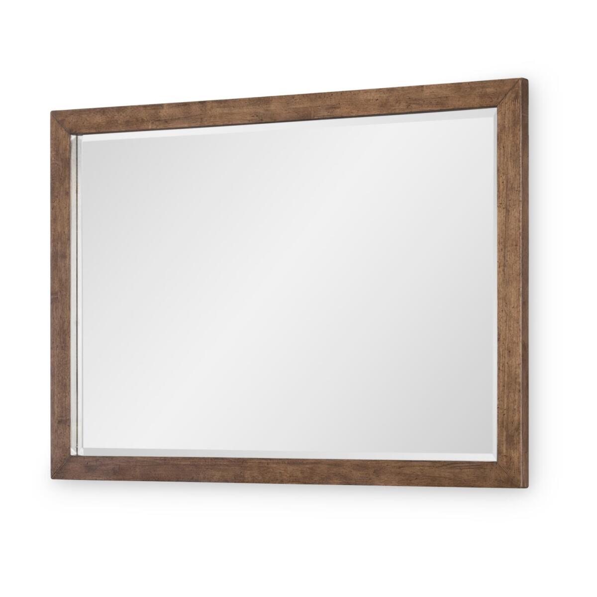 Rectangular Mirror Bedroom Mirrors Brown 4