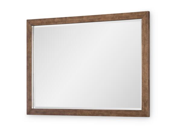 Rectangular Mirror Bedroom Mirrors Brown