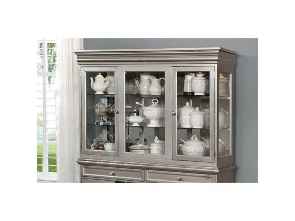 Amina Hutch Dining Storage Champagne