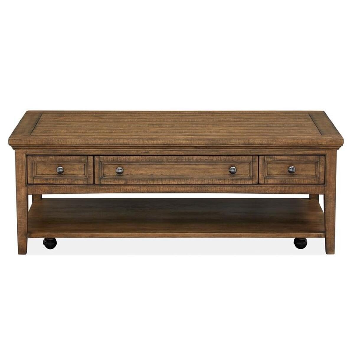 Bay Creek Rectangular Cocktail Table w/Casters - Image 12