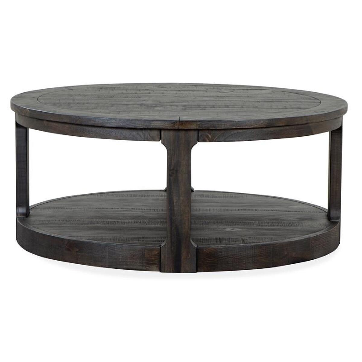 Boswell Round Cocktail Table w/Casters - Image 5
