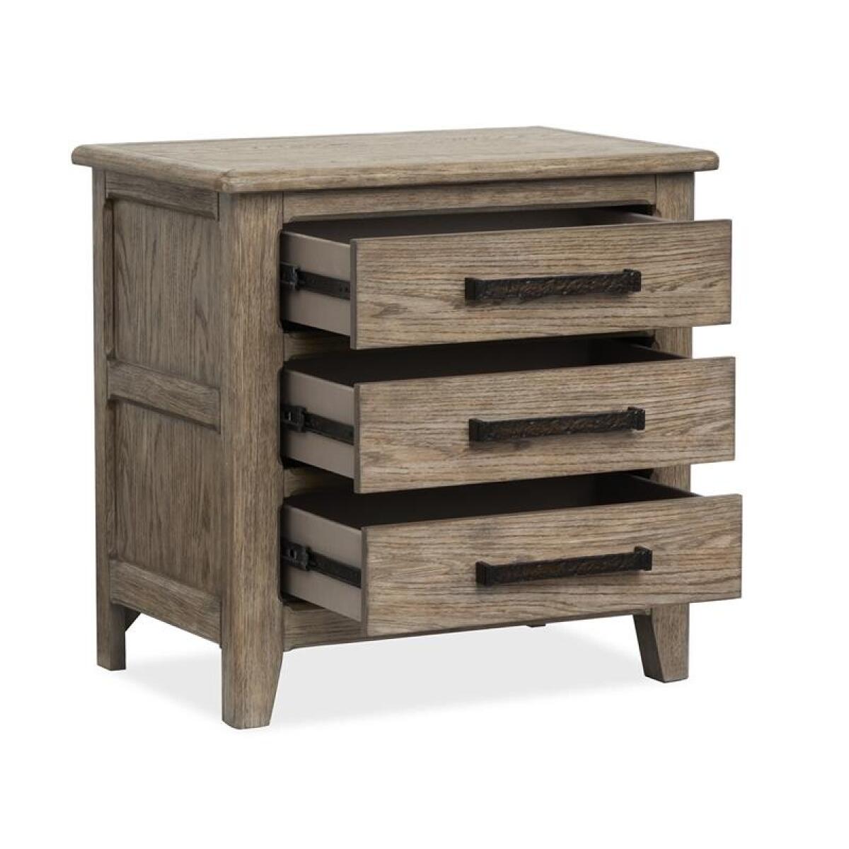 Claremont Drawer Nightstand Nightstands Brown 5