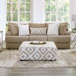 Loughlin Ottoman Ottomans & Poufs Cream 2