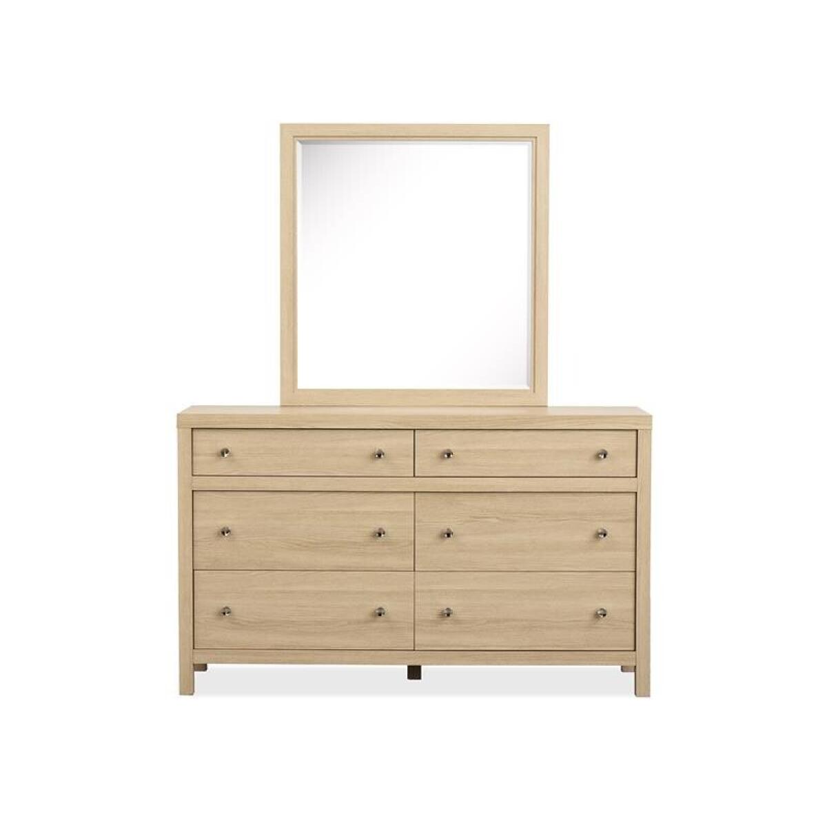 Merrifield Double Drawer Dresser Dressers Cream 4