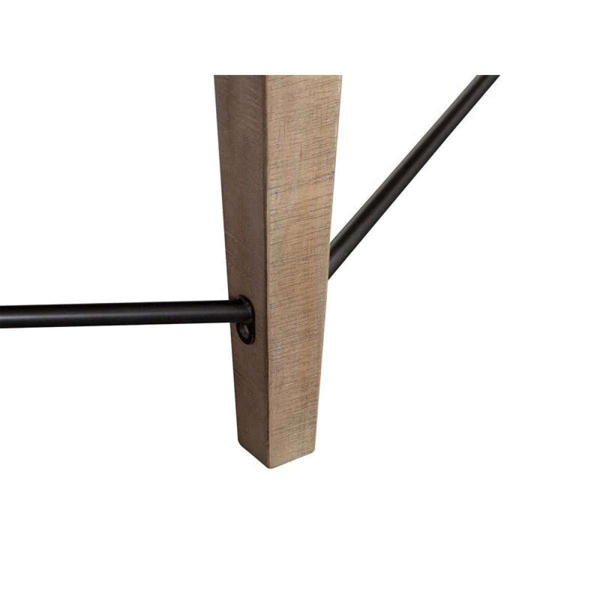 Paxton Place Bench w/Upholstered Seat Chairs & Benches Brown 10