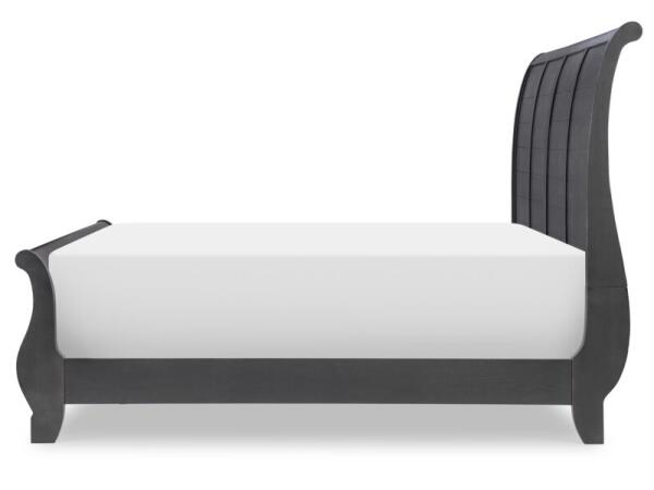 Complete Sleigh Bed 6/6 King - Image 4
