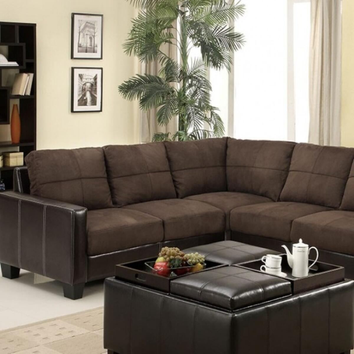 Lavena Sectional Sectionals Brown 4